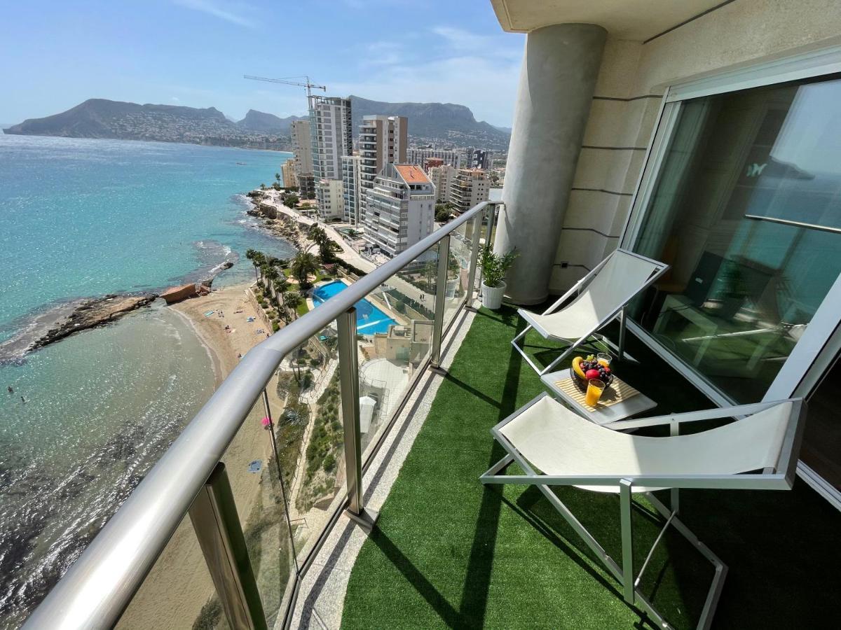 Clp- Primera Linea Vistas Piscina Y Parking Calpe Buitenkant foto